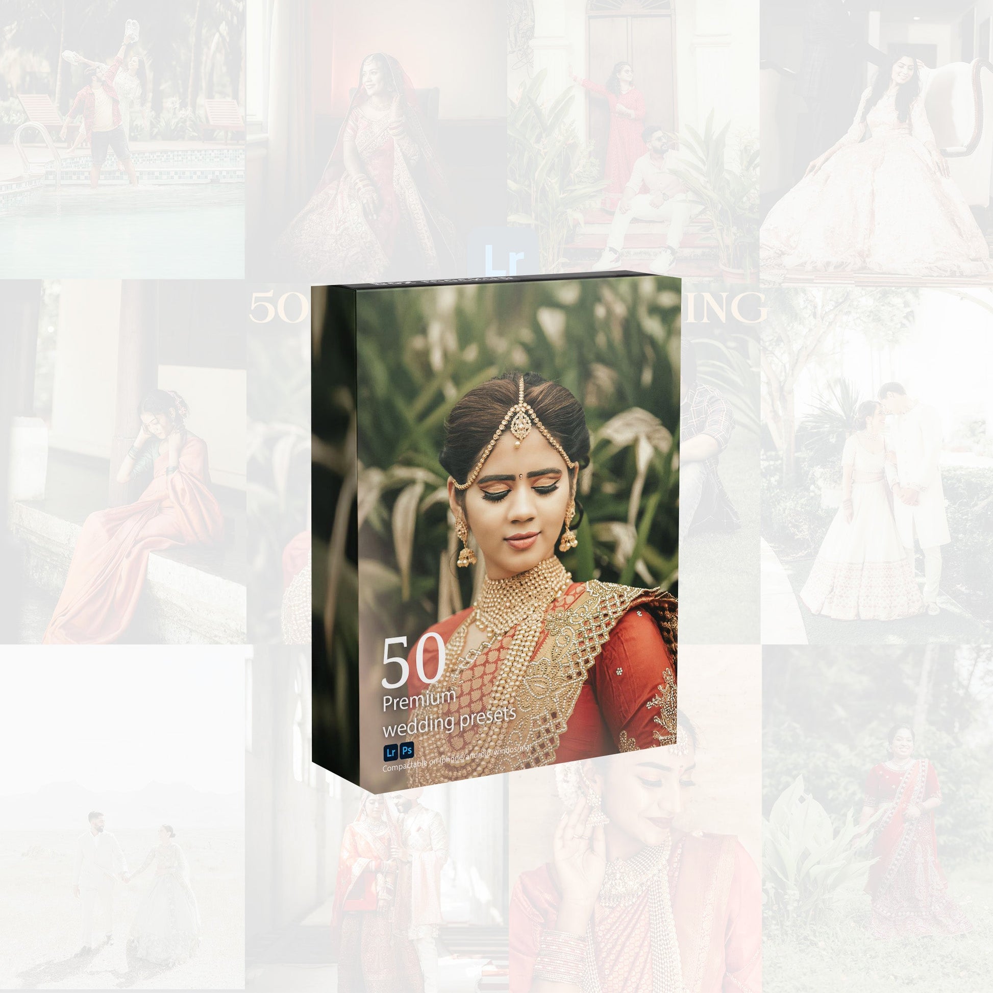 50  PREMIUM LIGHTROOM WEDDING PRESETS